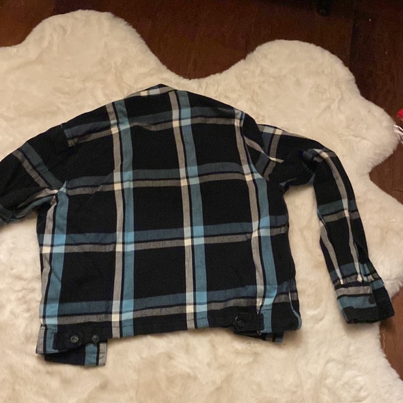 Patagonia flannel, plaid, size 8 - Picture 3 of 3